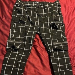 Grid Pants from Hot Topic